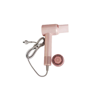 Sèche-cheveux portable mini professionnel à moteur électrique DC haute vitesse 1500W, ionique négatif, pour salon et voyage en extérieur