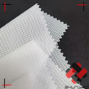 Tessuto in nylon ripstop 15D rivestito in silicone a doppio lato impermeabile ultraleggero per tenda e amaca