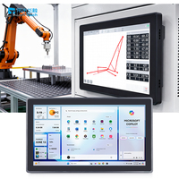 Panel PC Industrial Todo en Uno de 18.5 Pulgadas, Resistente al Agua, Pantalla Táctil Capacitiva de 1000 Nits IP66, Doble Núcleo, DDR3, SSD, Venta al Por Mayor