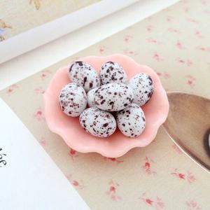 Mini Cabujones de Resina 3D con Forma de Huevo de 10*12MM, Alimentos de Desayuno en Miniatura para Cocina, Centro de Lazos para el Cabello y Manualidades - Product Image 3