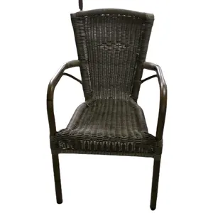 Zaman sınırlı fiyat yeni tasarım Bistro bahçe mobilyaları açık dinlenme ve sohbet rattan rahat sandalye