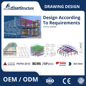 Estructura Metálica para Almacenes <span class=keywords><strong>de</strong></span> Gran Envergadura, Almacén Prefabricado con Estructura <span class=keywords><strong>de</strong></span> Acero, Edificio <span class=keywords><strong>de</strong></span> Fábrica para Almacenes - Product Image 2