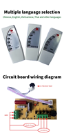 Offre Spéciale universel ventilateur télécommande carte Mini ventilateur Circuit imprimé carte mère ventilateur électrique universel Circuit imprimé