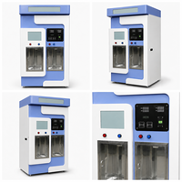 Distributeur d'eau intelligent RO 60-120 LPH à sortie unique avec paiement par pièces, carte et QR - Kiosque purificateur d'eau