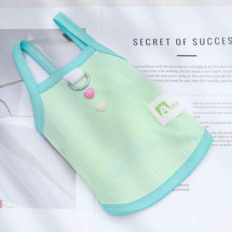 Vert Menthe [Soie Glacée] - Camisole Cœur Couleur Unie