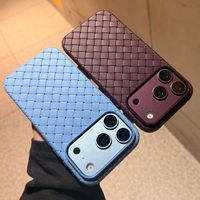 Coque de luxe rafraîchissante en tricot pour iPhone 18 Pro Max, étui de protection souple ultra-fin pour iPhone 17 Pro, 15, 16, 13, 14, 12