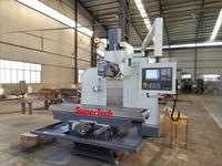 Supertech X716 Fraiseuse à lit robuste-CNC/manuelle, grande table de travail, pour l'usinage de l'acier, de la fonte et des alliages