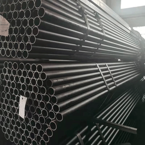 Giá tốt 6 Meter <span class=keywords><strong>erw</strong></span> hàn ống thép tròn màu đen carbon nhẹ ống thép với uốn & cắt dịch vụ ASTM chứng nhận - Product Image 1
