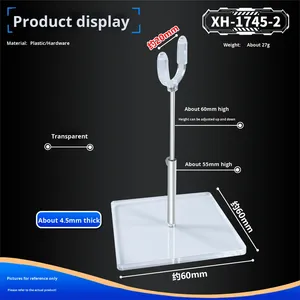 מעמד מתכוונן לגובה לתצוגה עבור בובת OB11 YMY, מעמד לבובת BJD בקנה מידה 1/12 ו-1/6 - Product Image 6