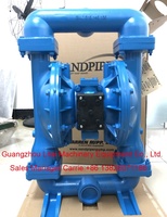 Pompe AODD WARREN RUPP S15B1ABWANS000 Sandpiper DN40 Pompe en aluminium avec diaphragme en nitrile Pompe à tambour à commande pneumatique