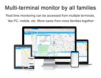 Montre connectée GPS 4G V48 pour personnes âgées, bracelet de suivi SOS, surveillance de la fréquence cardiaque et de la pression artérielle, matériau en caoutchouc, positionnement GPRS