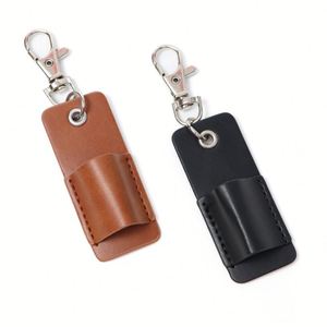 Custompu Leather Cover Hanging Portable <b>Pen</b> Holder <b>Lanyard</b> Lightweight Space Saving Organize Storage Anti-Lost <b>for</b> Student - Product Image 1