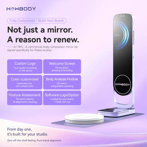 Miroir <span class=keywords><strong>de</strong></span> composition corporelle 3D Howbody A7 Pro Ai, écran tactile 27 pouces, 8 électrodes, 22 données <span class=keywords><strong>de</strong></span> santé, plateau tournant automatique à 360°, miroir <span class=keywords><strong>de</strong></span> santé Ai - Product Image 4