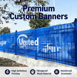 Lona <span class=keywords><strong>de</strong></span> Gran Formato para Impresión <span class=keywords><strong>de</strong></span> Vallas Heras, Texto Personalizado, Lona <span class=keywords><strong>de</strong></span> Tela para Vallas Airflow, para Publicidad, Barricadas y Cubiertas <span class=keywords><strong>de</strong></span> Barrera - Product Image 2