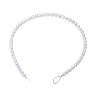Collar de Perlas de Agua Dulce Naturales Blancas Australianas de 8-9 mm, Suministro Directo del Fabricante, para Mamá - Product Image 5