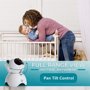 เครื่องตรวจจับอุณหภูมิแบบสองทางระบบอินเตอร์คอมแบบระยะไกลโหมด VOX มุมมอง PTZ babycam ขนาด5นิ้วสำหรับตรวจจับการเคลื่อนไหวของหน้าจอจอเด็กทารก - Product Image 2