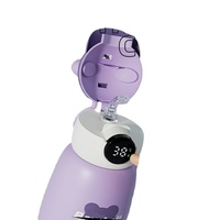 Tasse isotherme en acier inoxydable 316 de qualité alimentaire pour enfants, motif ours de dessin animé