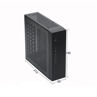 RGEEK-carcasa de ordenador M09 ITX, carcasa HTPC tipo C, chasis Mini ITX, carcasa de Control Industrial ITX