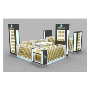 Gecommercialiseerde Kast Display High-End Displays Kiosk Showcase Meubelontwerp Voor Telefoonwinkel