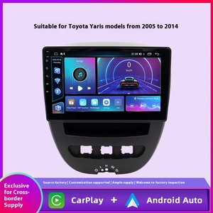 Wireless Carplay Android 1DIN navigazione GPS per <span class=keywords><strong>Aygo</strong></span> 05-14 con grande schermo cruscotto connessione USB garanzia di 1 anno - Product Image 6