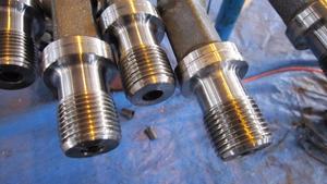 Api 11b 1-1/8 "מוט פרארי/מוט/מוט מלוטש עם חוט סיכה המשמש bcp - Product Image 2