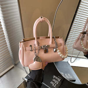 Nouveau sac à bandoulière pour femme avec fermeture éclair et doublure en polyester, sac à main de style tendance - Product Image 6