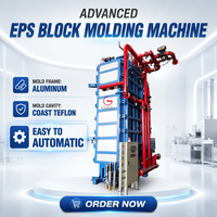 Machine de moulage automatique verticale de blocs EPS de type chinois pour la production de panneaux en mousse EPS pour murs extérieurs