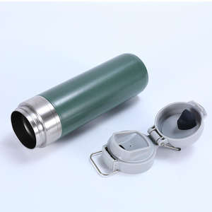 Cangkir vakum, cangkir air terisolasi Stainless Steel portabel 800ML untuk berkemah kapasitas 400ML - Product Image 5