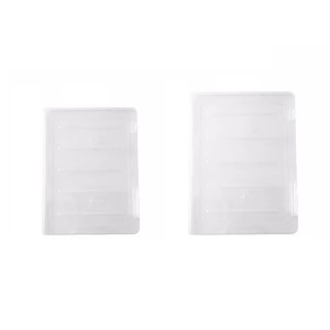 A4 document <b>storage</b> <b>box</b>, transparent double-clasp plastic <b>file</b> <b>box</b>, waterproof and dustproof, for household registration books, - Product Image 5