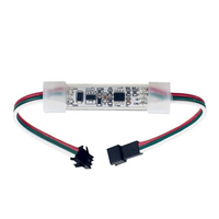 IC untuk WS2811/UCS1903/UCS2903/SK6812/UCS2904/SM16704/UCS8904/TM1814 RGB/RGBW 30m pita LED Mini TTL SPI penguat sinyal