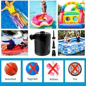 Pompe à air extérieure à gonflage rapide pour les vacances à la plage, jouets aquatiques gonflables, radeaux, matelas de couchage gonflables pour la randonnée - Product Image 2