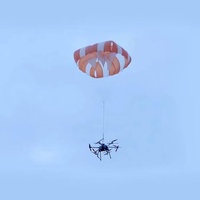 Système de parachute pour UAV, petit parachute, filet de parachute, matériau de parachute