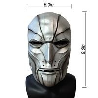 Produits Usines Casque Masque Victor Von Doom Médiéval Costume d'Halloween Accessoires Cosplay Adulte