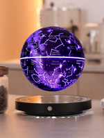 Lámpara Levitante Magnética con Diseño de Constelación Estrellada, Luces Nocturnas LED RGB Minimalistas con Control de Interruptor para Oficina, Fiestas y Decoración del Hogar