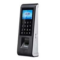 Terminal de Control de Acceso a Puertas TF70 con Software en la Nube, Desbloqueo por Aplicación de Teléfono Inteligente, Teclado Táctil, Huella Dactilar Biométrica y RFID