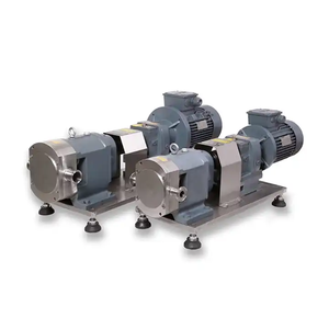 Edelstahl in Lebensmittel qualität 316L Lappen pumpe Sanitäre hochviskose flüssige Tomaten paste Honigcreme-Rotationslappen-Transfer pumpe - Product Image 1