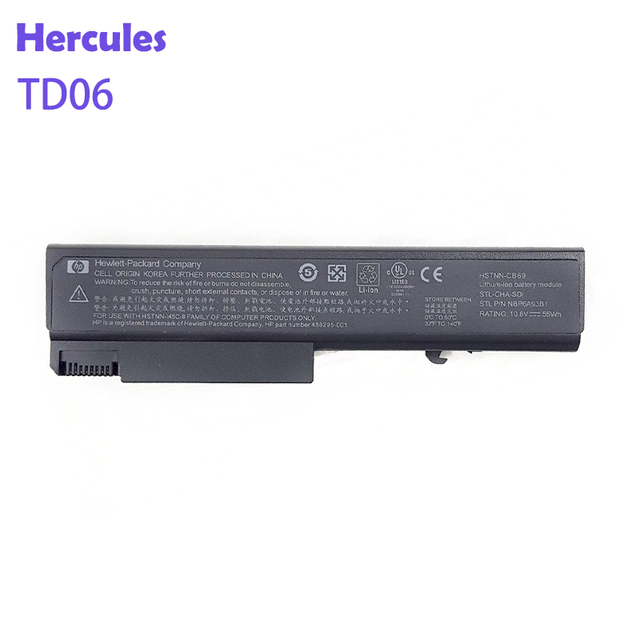 TD06 Original Replacement Laptop Battery for HP 6350b HSTNN-CB69 HSTNN-UB69 HSTNN-CB61 HSTNN-U885 Notebook Batteries