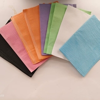 Bavoirs dentaires jetables DB Classe I, imperméables, pour patients, en papier, 33x45cm, colorés, pour table dentaire, vente en gros, CE ISO