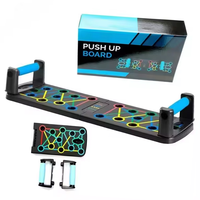 Barre de pompes pliable pour fitness, équipement de musculation pour brûler les graisses et renforcer les bras, pour hommes et femmes