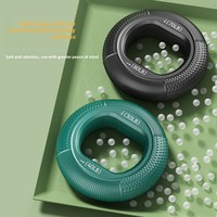 Anneau de préhension en silicone écologique de qualité supérieure, renforceur de doigts réglable 20-80 LB pour le renforcement musculaire