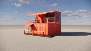 Contenedores Modulares para Salas de Aceleración, Casas Móviles Prefabricadas, Impermeables, Ecológicas, Diseño Moderno para Comedor y Cochera - Product Image 6