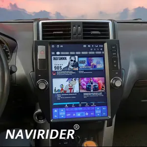 Android 13 Carplay Tesla Stijl 12.1 Inch Scherm Autoradio Dvd-Speler Voor Toyota Land Cruiser Prado 150 2014 2015 2016 2017 Gps