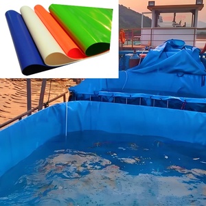 Precio barato de China Pvc Lona Rollo Fabricación Cubierta Camión Estanque de peces Tanque Piscina - Product Image 3