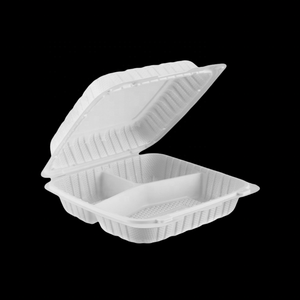 7 "8" 9 "mfpp Hộp 2 3 ngăn có thể tái chế <span class=keywords><strong>microwavable</strong></span> bao bì thực phẩm vỏ sò mfpp <span class=keywords><strong>container</strong></span> thực phẩm với bản lề Nắp - Product Image 5