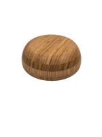 Saladier en bois rond naturel Ustensiles de cuisine de mariage pour table à manger en bambou Vaisselle d'hôtel pour mélanger les salades