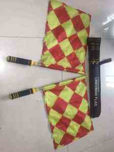 Футбольный рефери клетчатый узор на заказ, рефери, флаг футбольного рефери - Product Image 4