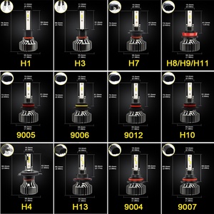 UGGV UGDA 50W 6500K Pure LED Phares 6500LM H11 H4 H7 H8 9003 9004 9005 9006 HB2 HB3 HB4 Ampoule LED <span class=keywords><strong>blanche</strong></span> Para Ford <span class=keywords><strong>Corolla</strong></span> - Product Image 6