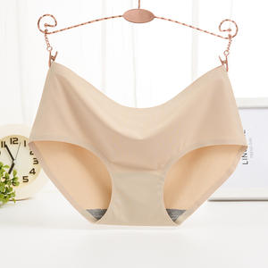 Nieuwe Dames Naadloze Zwart Nylon Slipje Sexy Low-Rips <span class=keywords><strong>Hipster</strong></span> Stijl Effen Ondergoed Taille Gebreid Voor Volwassenen Effen Geverfd - Product Image 2