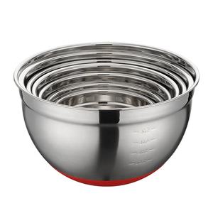 מחיר הסיטונאי נירוסטה סלט ערבוב קערות של 7 גודל רב קערות ערבוב מודרניות - Product Image 3