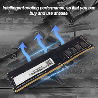 Mémoire RAM DDR4 pour PC de bureau, haute vitesse, 4 Go, 8 Go, 16 Go, 32 Go, 2133 MHz, 2400 MHz, 2666 MHz, 3200 MHz